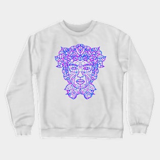 Mother Earth Purple Camo Crewneck Sweatshirt